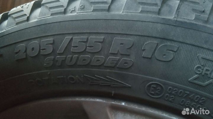 Зимняя резина с дисками (колёса)