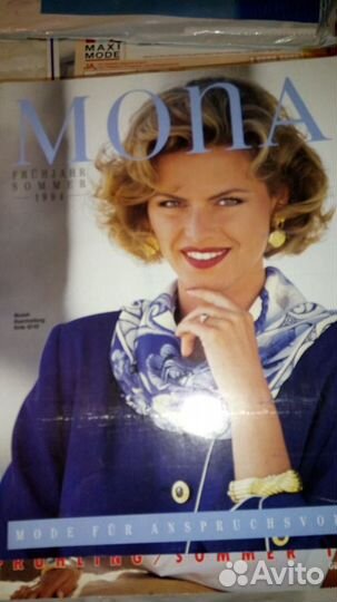 Раритетные немецкие каталоги мод 90-х