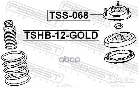 Опора переднего амортизатора TSS068 Febest