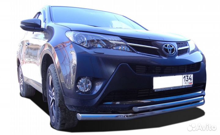 Защита бампера переднего Toyota RAV4 2013