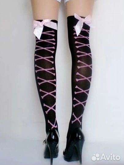 Гольфы-чулки Gothic Lolita 2-3