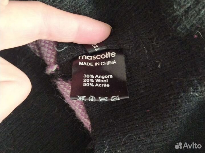 Шапка зимняя для девочки 9-12 лет