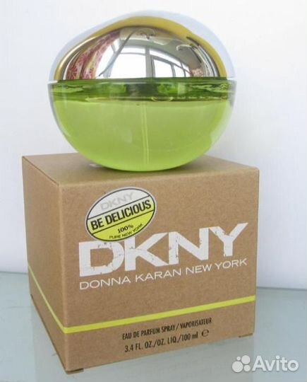 Dkny BE delicious. дкню Зеленое яблоко