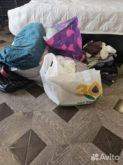 Женские и детские вещи пакетом. резерв