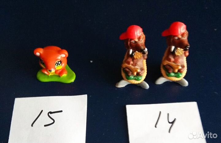 Игрушки из киндер-сюрпризов