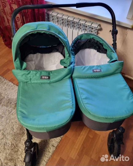 Коляска для двойни Riko