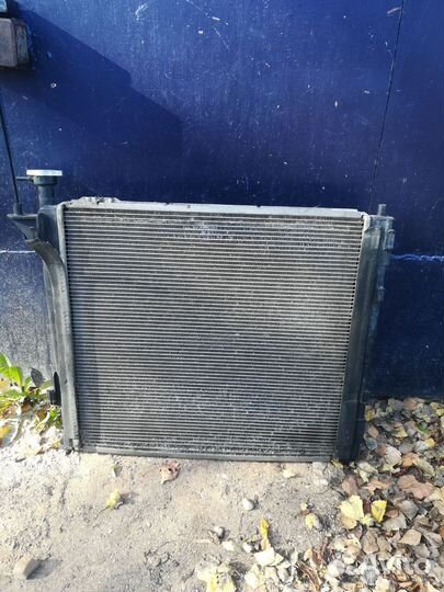 Радиатор охлаждения hyundai santa fe