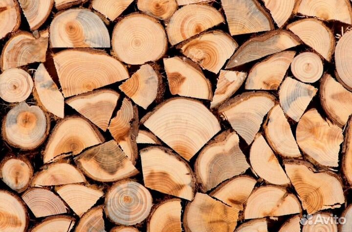 Дрова крупнонаколотые