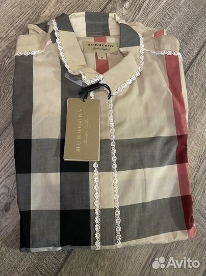 Burberry рубашка женская