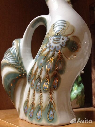 Штоф «Павлин» («Жар-птица») Полонне зхк 70-е Новый