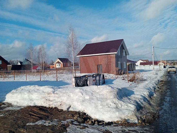 Коттедж 121 м² на участке 12 сот.