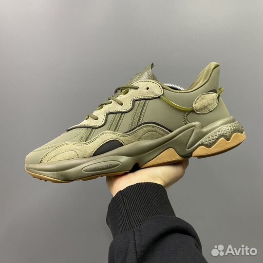 Кроссовки adidas ozweego trace cargo night khaki