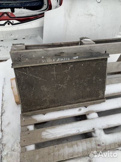 Радиатор охлаждения nissan almera n16