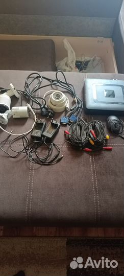 Комплект видеонаблюдения ip бу