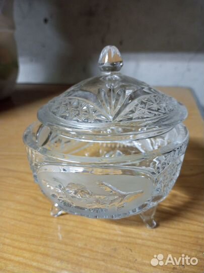 Салатник хрустальный