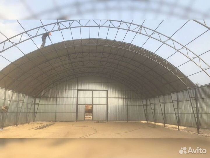 Ангары под ключ. Размер 24х50м
