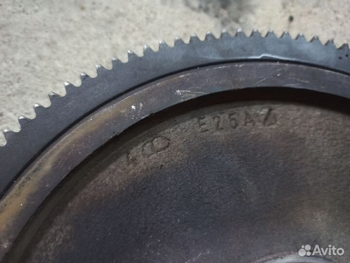 Стартер и маховик