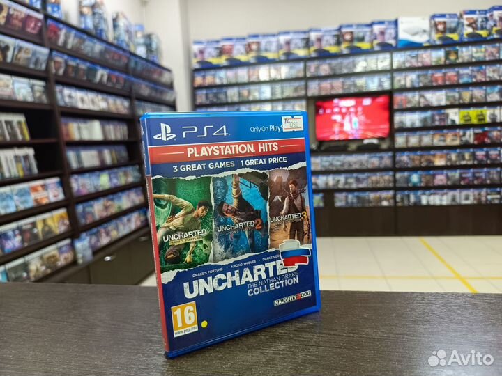 Uncharted Коллекция PS4 (возможен обмен)