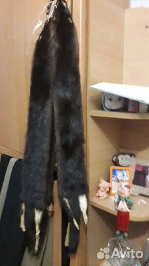 Шкурки норки выделанные