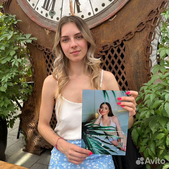 Фоторамка с песней / подарок