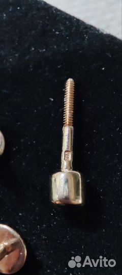 Золотые серьги