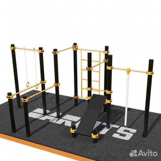 Воркаут Площадки : Шведская стенка, качели