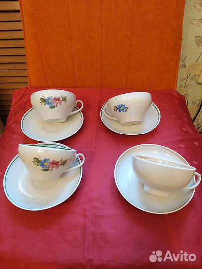 Чайные чашки дулево ссср(остатки)