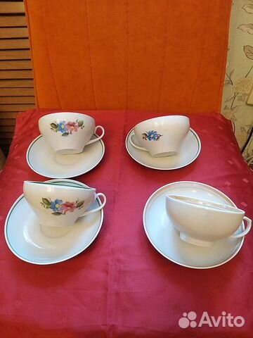 Чайные чашки дулево ссср(остатки)