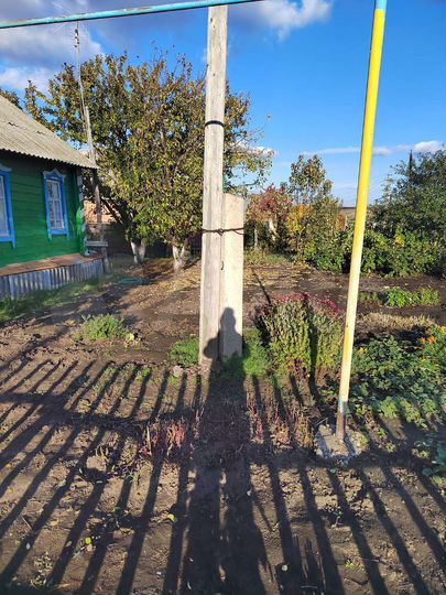 Дом 28,6 м² на участке 12 га