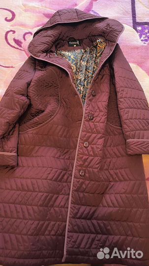 Пальто стеганое