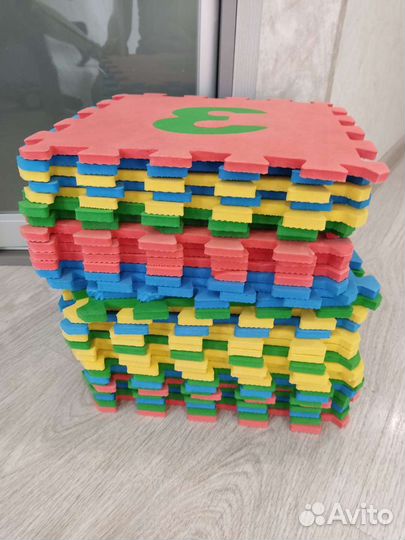 Детский коврик пазл. Алфавит