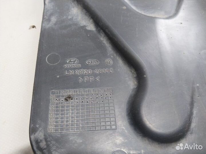 Пыльник двигателя Hyundai Ix35 хэтчбэк G4KD 2011