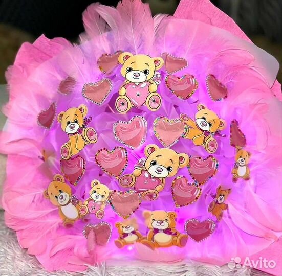 Светящийся букет