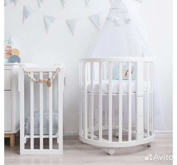 Кроватка-трансформер Ellipsebed