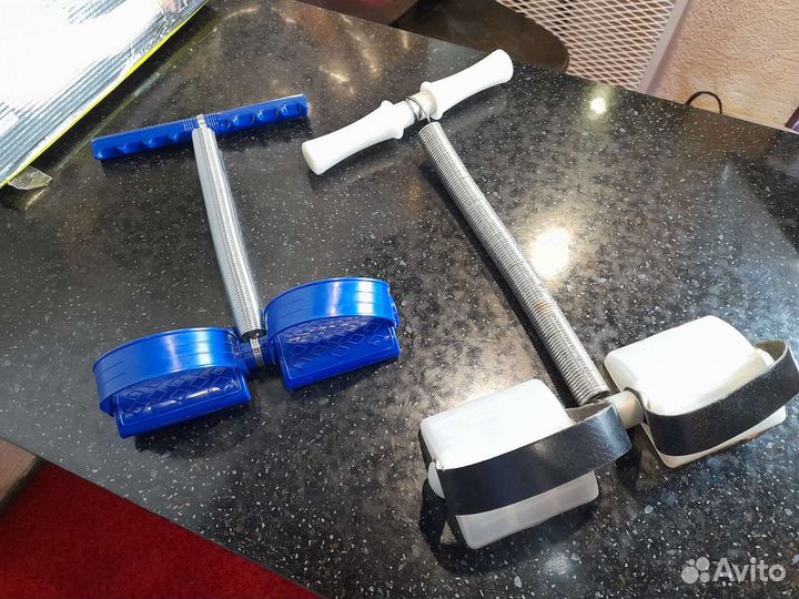 Пружинный эспандер тренажёр Tummy Trimmer