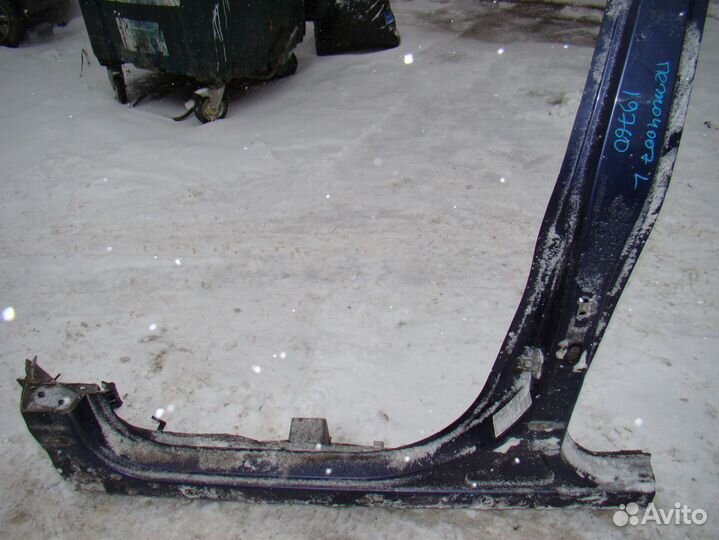 Порог со стойкой левый Peugeot 4007