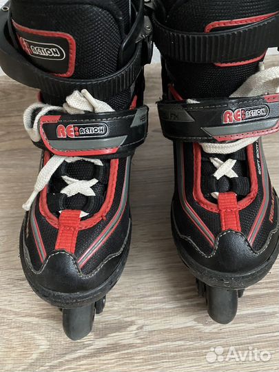 Роликовые коньки детские раздвижные, р. 26-31