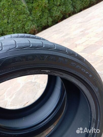 Yokohama Advan Sport V105 245/40 R19 и 275/35 R19 98Y