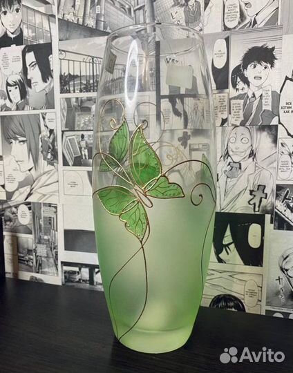 Ваза для цветов, высота 27см