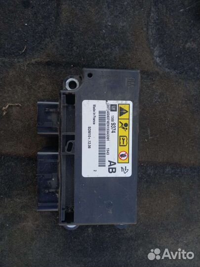 Блок управления AIR BAG chevrolet cruze