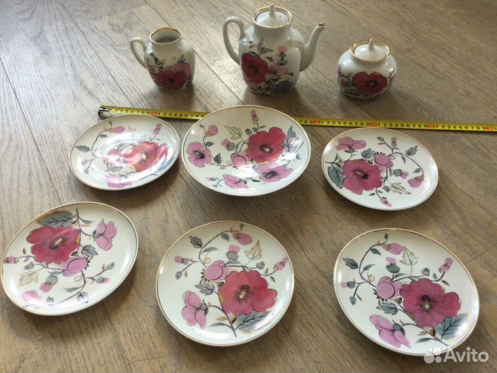 Сервиз «Чайная роза». лфз