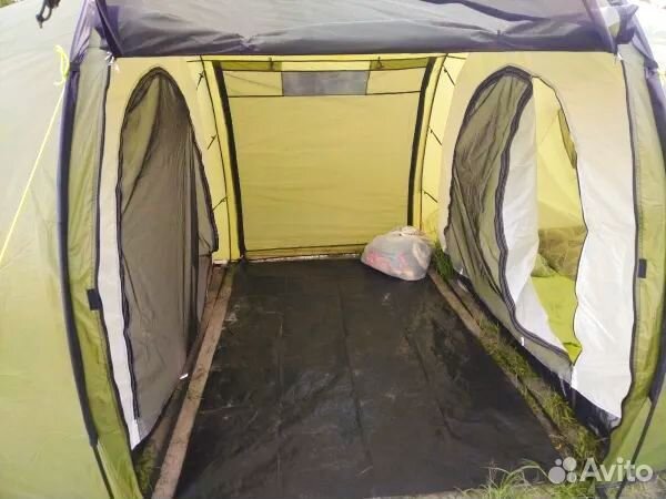 Палатка летняя 2х слойная 6-ти местная