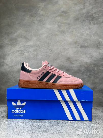 Кеды Adidas Spezial розовые арт:438