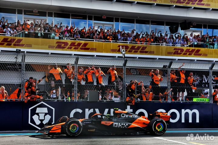 Minichamps mclaren formula 1 team MCL38 2024 Форму