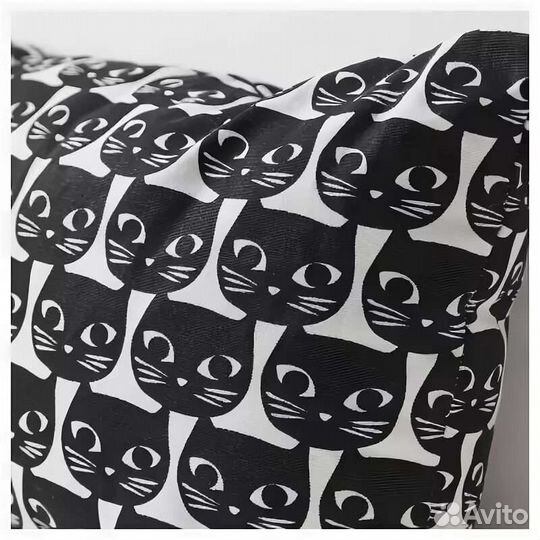 Подушка IKEA с котиками