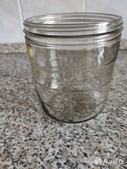 Банка для кремовзбивалки СССР