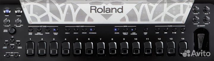 Цифровой баян черный roland FR-8XB BK