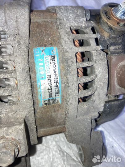 Генератор на Toyota rav4