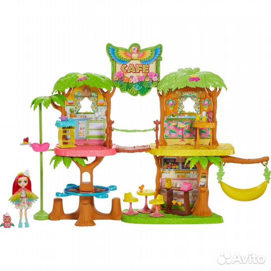Джунгли-кафе с куклой Пикки Какаду Enchantimals