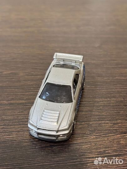 Hot wheels Nissan skyline GT-R (BNR34)